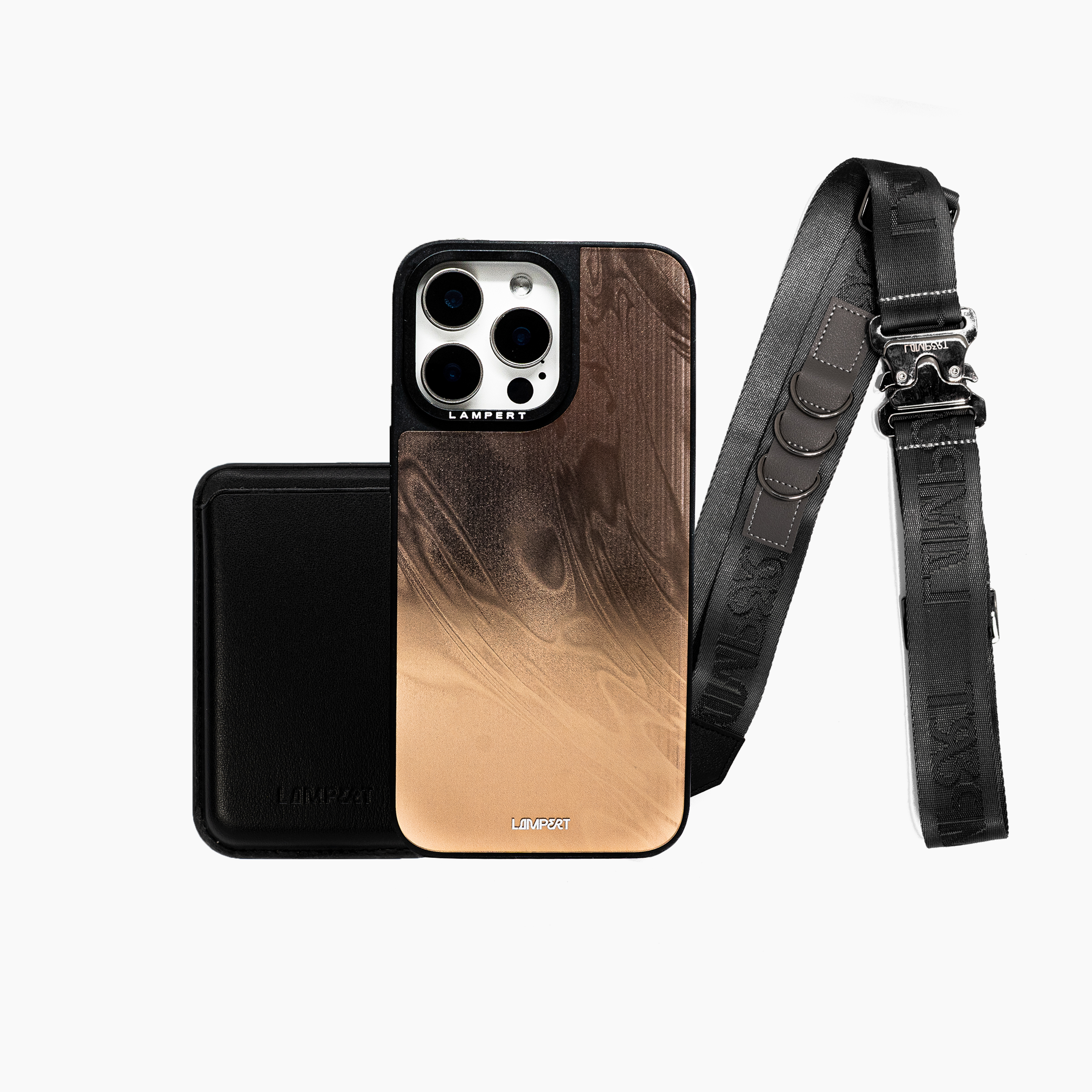 Ultra Safe Combo - Basic case + Body Strap + Screen protector + Camera Lens Protector