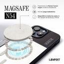 Ultra safe case - Basics By Lampert - Clear Side White 